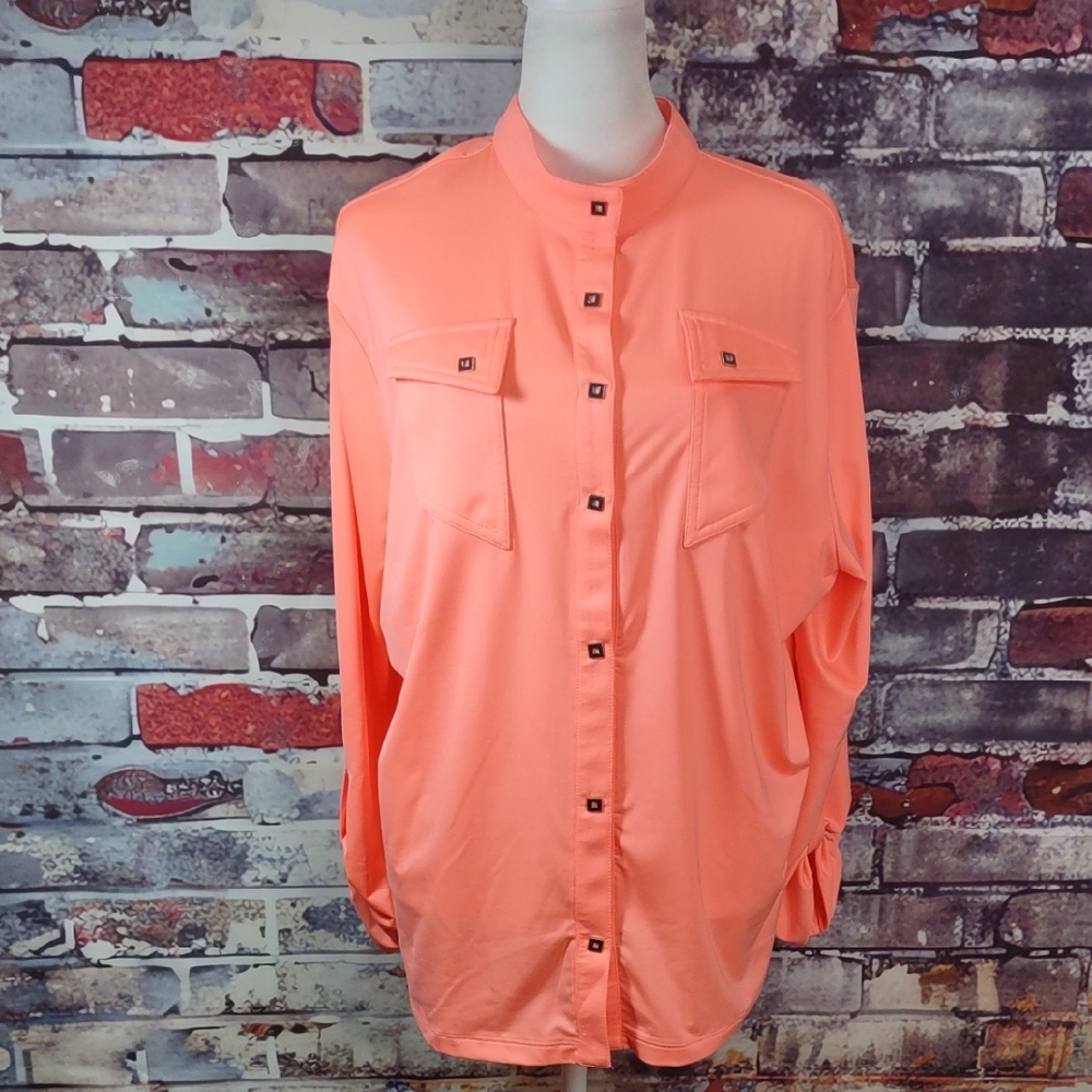 Jamie Sadock Stretch Knit Shirt/Jacket
